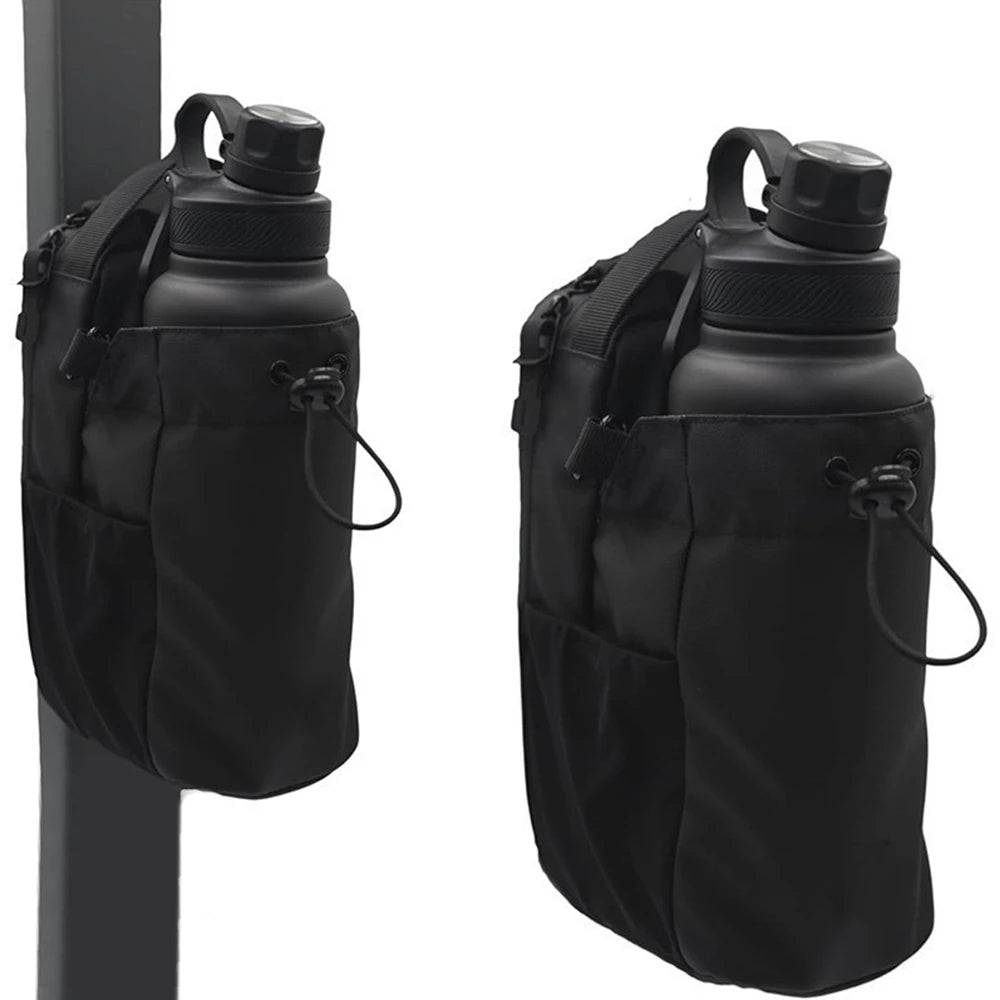 Magnetic Gym Bag Large Capacity Magnetic Carrier Bag Portable Gym Water Bottle Pouch Gym Accessories Organizer