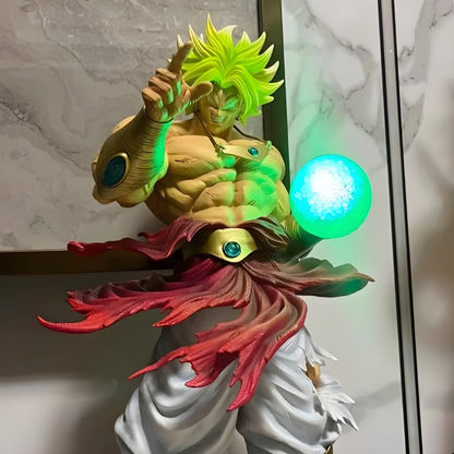 Set Completo Broly 50 cm + Bola de Energía
