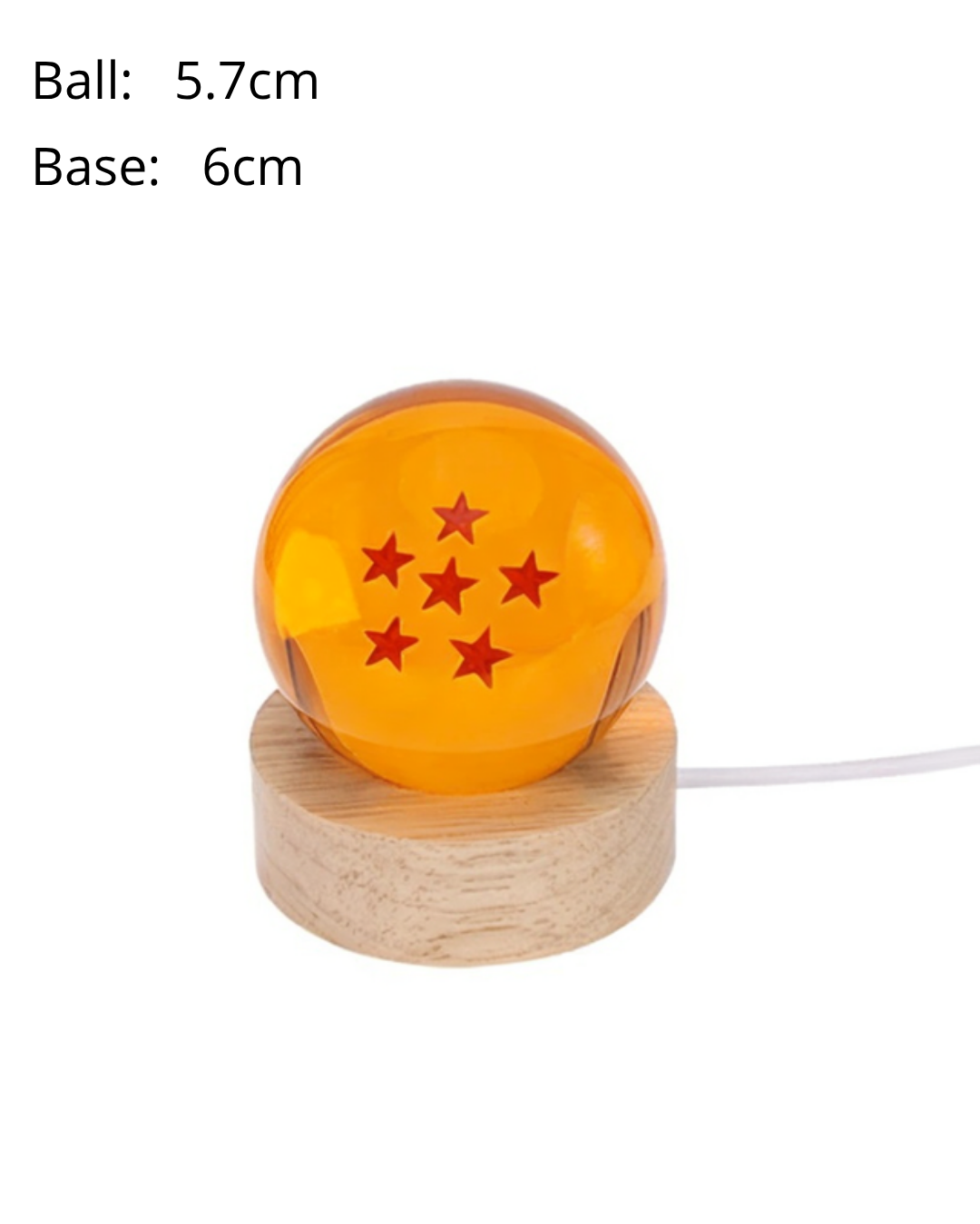 Lámpara Dragon Ball Bola De Cristal