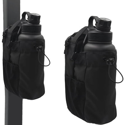 Magnetic Gym Bag Large Capacity Magnetic Carrier Bag Portable Gym Water Bottle Pouch Gym Accessories Organizer